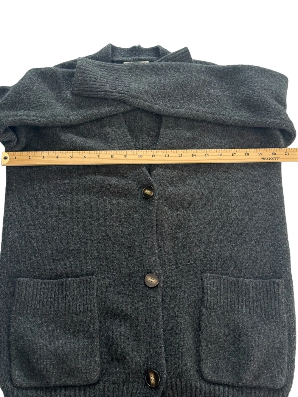 Elodie Long Sleeve Patch Pocket Cardigan